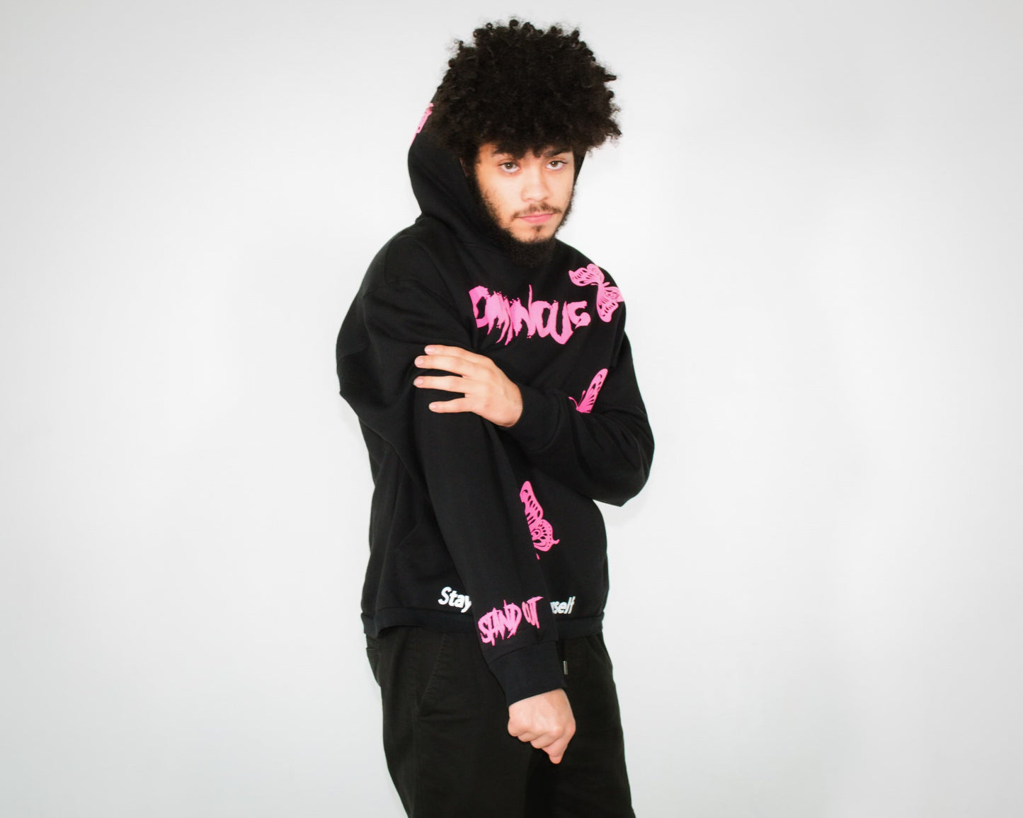 Butterfly Hoodie (Pink)