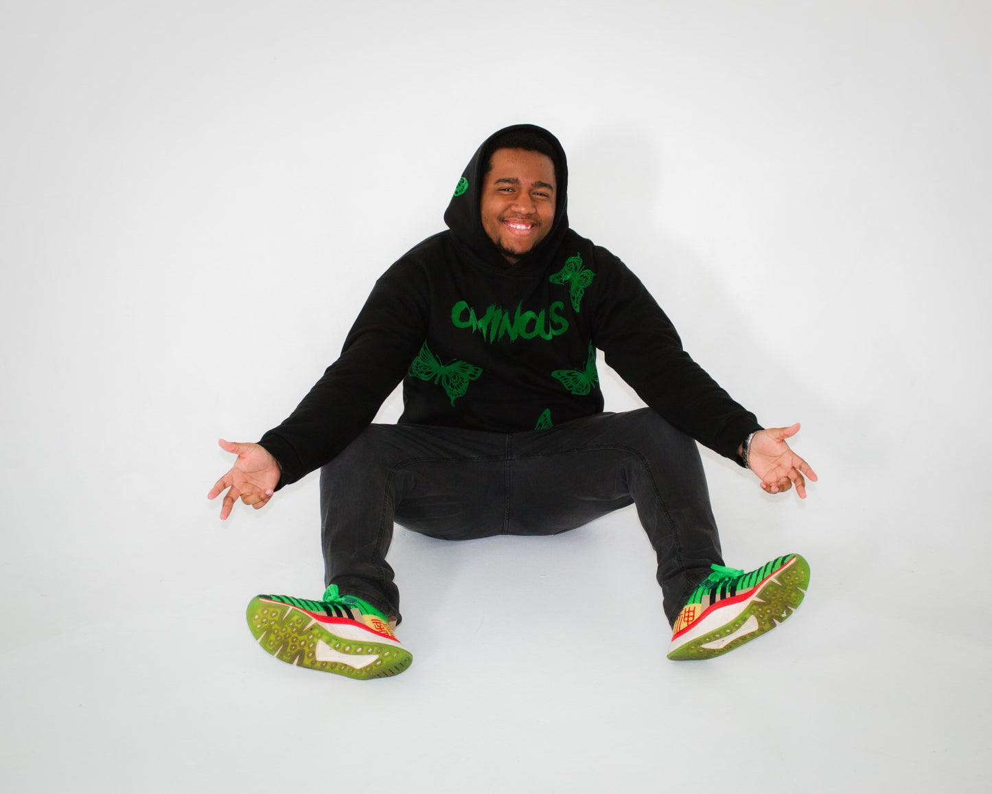 Butterfly Hoodie (Green)