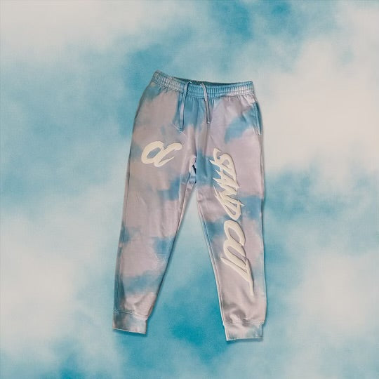 Sky Blue Color Cloud Sweats
