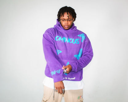 Vintage Washed Butterfly Hoodie