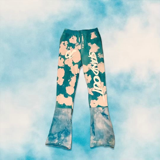 Aqua Color Cloud Sweats