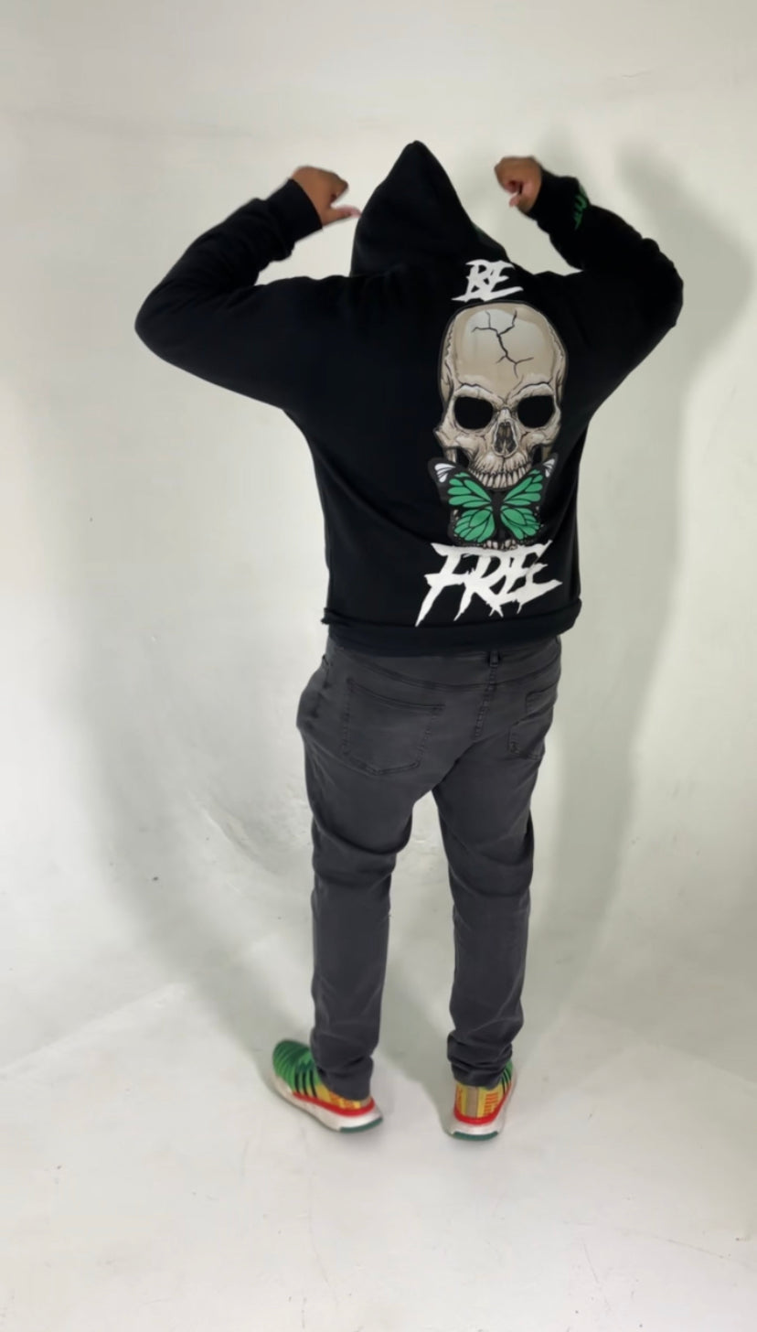 Butterfly Hoodie (Green)