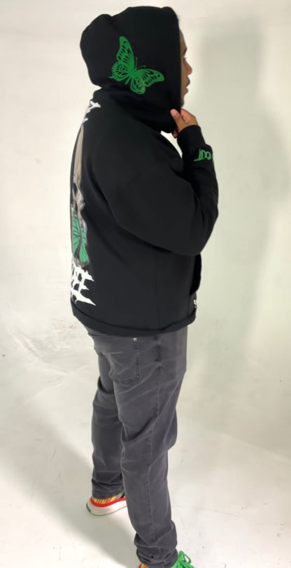 Butterfly Hoodie (Green)