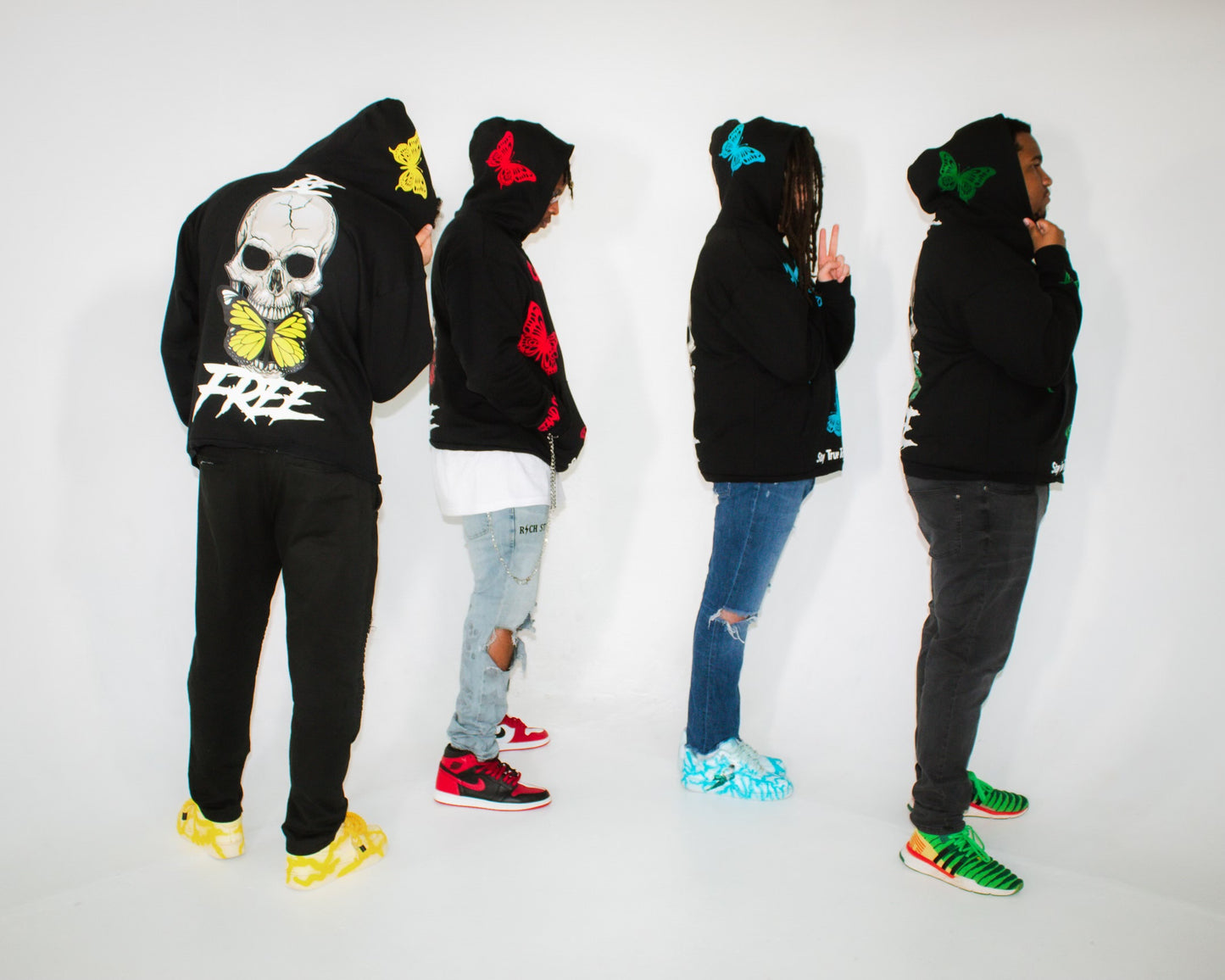 Butterfly Hoodie (Yellow)