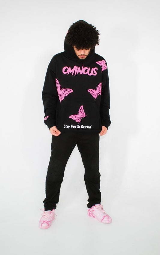 Butterfly Hoodie (Pink)