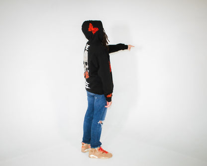 Butterfly Hoodie (Orange)