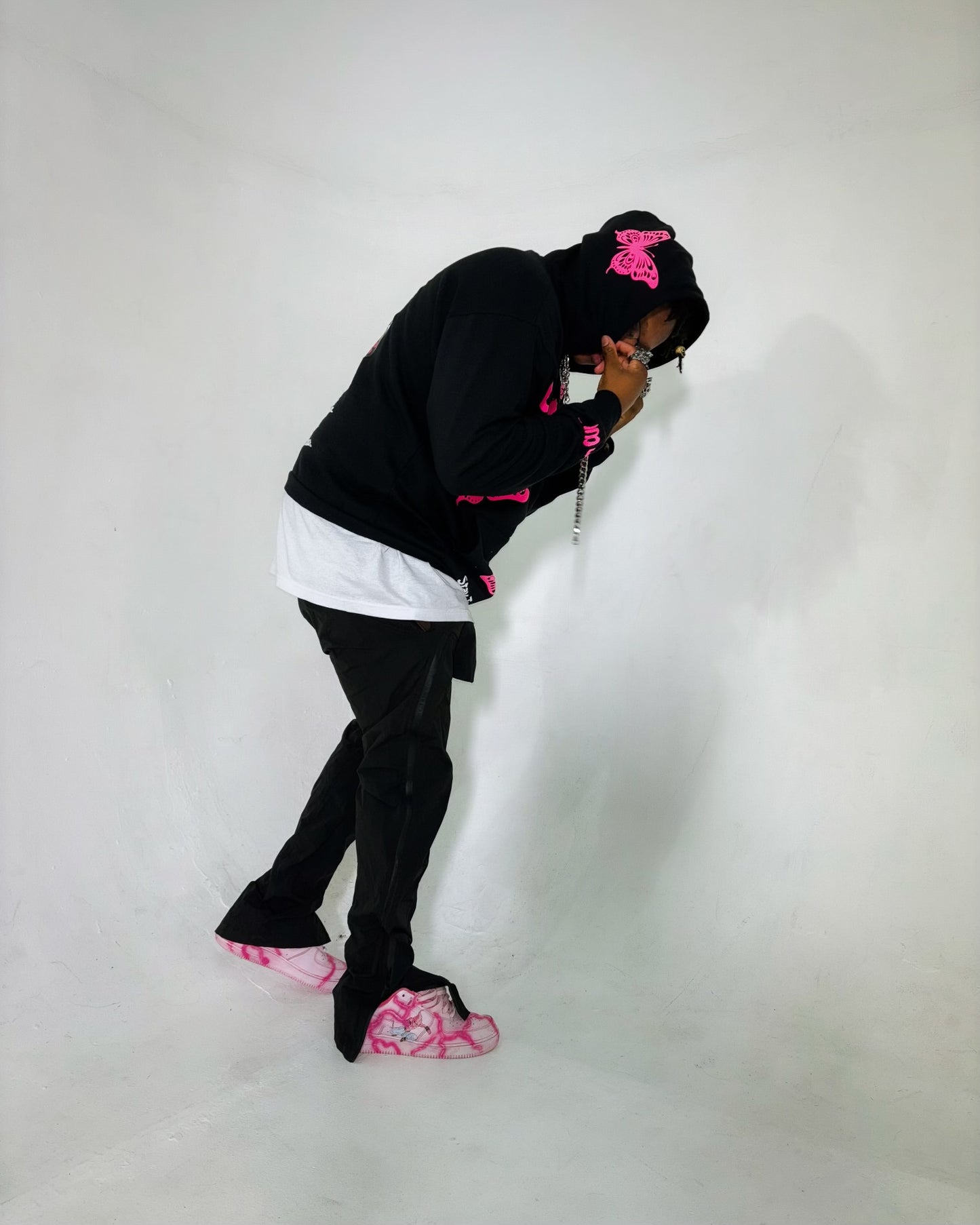 Butterfly Hoodie (Pink)