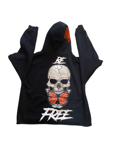 Butterfly Hoodie (Orange)